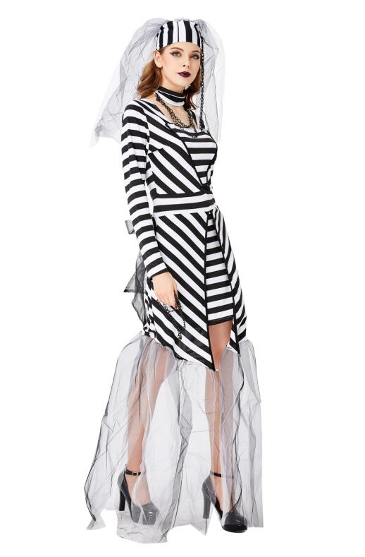 F1942 Women Prisoner Bride  Costume
